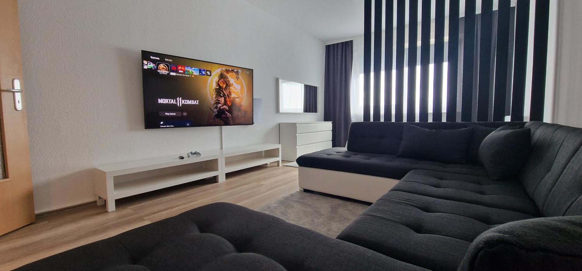 2 Bedroom Cityview Apartment Ps5-Qled Tv-Parking 켐니츠 외부 사진